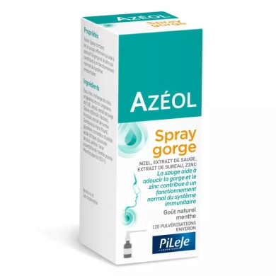 PILEJE AZEOL Spray gorge de 15 ml PILEJE AZEOL Spray gorge de 15 ml