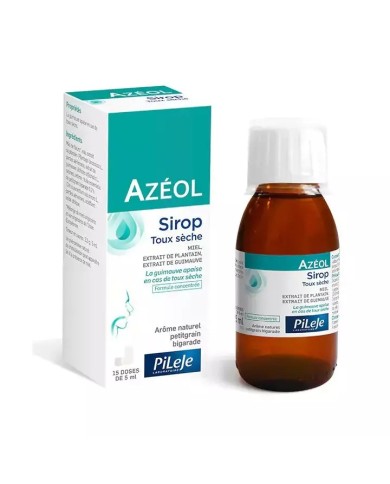 Pileje Azéol Sirop toux sèche Flacon de 75ml