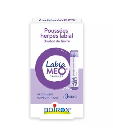 Labiameo Granules Poussées Herpès Labial - Pack 3 Tubes Labiameo Granules Poussées Herpès Labial - Pack 3 Tubes