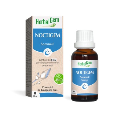 HERBALGEM Noctigem  Complexe sommeil Bio Flacon de 30 ml