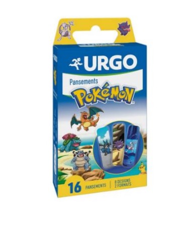 URGO Pansement POKEMON Boite de 16 URGO Pansement POKEMON Boite de 16