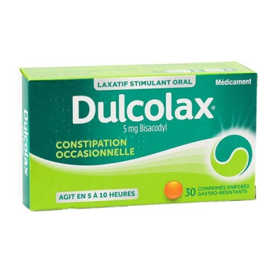 DULCOLAX 5mg Comprimés enrobés Plaquette de 30