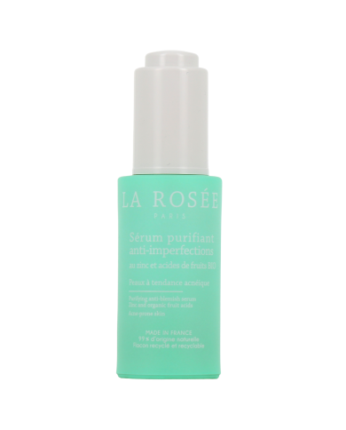 La Rosée Sérum Purifiant Anti-Imperfections Flacon pompe de 30 ml La Rosée Sérum Purifiant Anti-Imperfections Flacon pompe de 30 ml