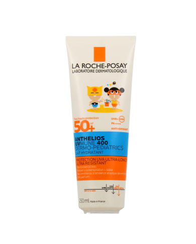 LA ROCHE POSAY Anthelios Dermo-Pediatrics Lait Solaire Hydratant SPF 50+ Tube de 250 ml LA ROCHE POSAY Anthelios Dermo-Pediatrics Lait Solaire Hydratant SPF 50+ Tube de 250 ml