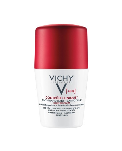 Vichy Clinical Control détranspirant anti-odeur 96h Roll on de 50 ml Vichy Clinical Control détranspirant anti-odeur 96h Roll on de 50 ml