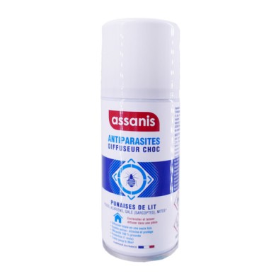 Assanis Antiparasites Punaises de Lit Diffuseur Choc 150ml