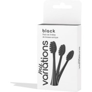 My Variations 3 Têtes de Brosse souples noires My Variations 3 Têtes de Brosse souples noires