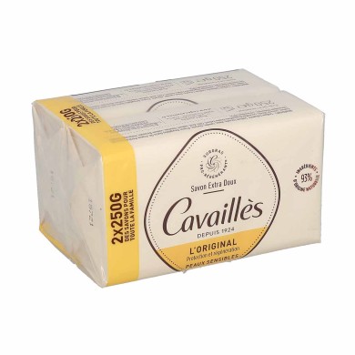 ROGE CAVAILLES Savon surgras 2 pains de 250 g