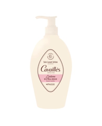 ROGE CAVAILLES Soin toilette intime extra doux Flacon pompe de 500 ml ROGE CAVAILLES Soin toilette intime extra doux Flacon pompe de 500 ml