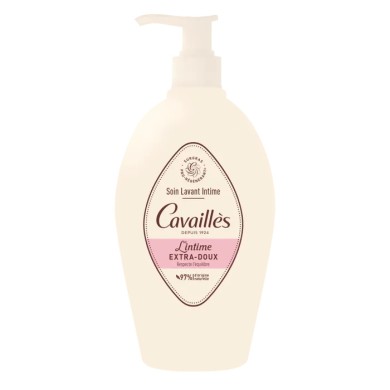 ROGE CAVAILLES Soin toilette intime extra doux Flacon pompe de 500 ml ROGE CAVAILLES Soin toilette intime extra doux Flacon pompe de 500 ml
