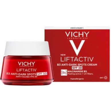 Vichy Liftactiv B3 Crème de Jour Anti-taches SPF50 Pot de 50 ml Vichy Liftactiv B3 Crème de Jour Anti-taches SPF50 Pot de 50 ml