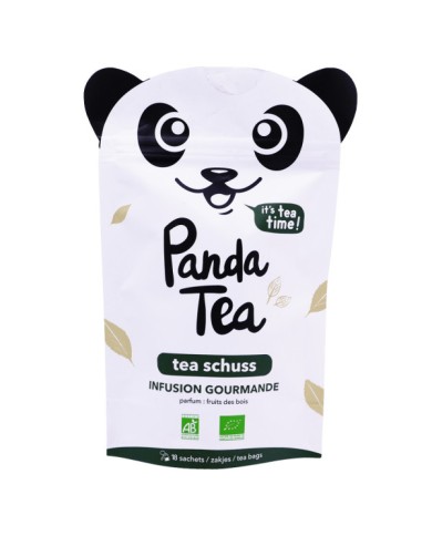 PANDA TEA Infusion gourmande Tea Schuss Paquet de 18 sachets PANDA TEA Infusion gourmande Tea Schuss Paquet de 18 sachets