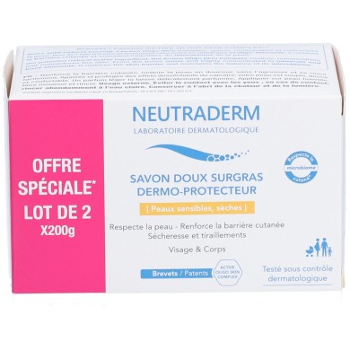 NEUTRADERM Dermo-Protect Savon surgras NEUTRADERM Dermo-Protect Savon surgras