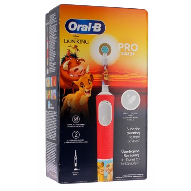 ORAL B Brosse à dents électrique enfant LE ROI LION 3 ans et + ORAL B Brosse à dents électrique enfant LE ROI LION 3 ans et +