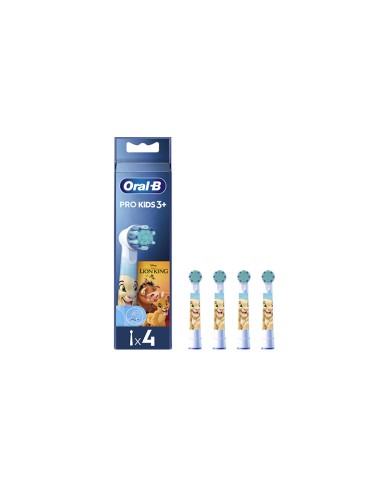 ORAL B Brossettes kids LE ROI LION Boite de 4 ORAL B Brossettes kids LE ROI LION Boite de 4