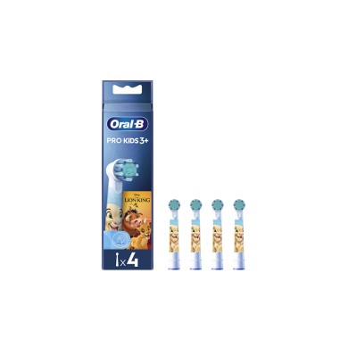 ORAL B Brossettes kids LE ROI LION Boite de 4 ORAL B Brossettes kids LE ROI LION Boite de 4