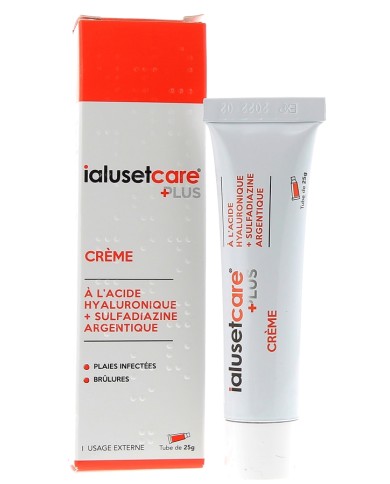 IALUSET CARE PLUS Crème cicatrisante Tube de 25 grammes IALUSET CARE PLUS Crème cicatrisante Tube de 25 grammes