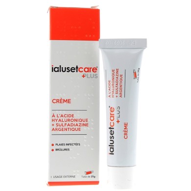 IALUSET CARE PLUS Crème cicatrisante Tube de 25 grammes IALUSET CARE PLUS Crème cicatrisante Tube de 25 grammes