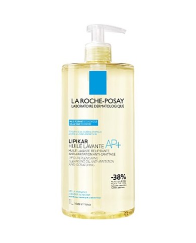 LA ROCHE POSAY LIPIKAR Huile lavante AP + Flacon pompe de 1l LA ROCHE POSAY LIPIKAR Huile lavante AP + Flacon pompe de 1l