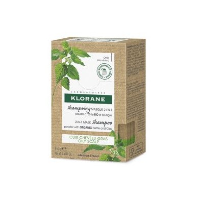 KLORANE Shampoing masque 2 en 1 à l'ortie Boite de 8 x 3 grammes KLORANE Shampoing masque 2 en 1 à l'ortie Boite de 8 x 3 grammes