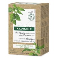 KLORANE Shampoing masque 2 en 1 à l'ortie Boite de 8 x 3 grammes KLORANE Shampoing masque 2 en 1 à l'ortie Boite de 8 x 3 grammes