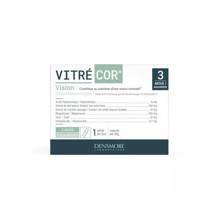 VITRECOR Complément alimentaire  Maintien de la vision Boite de 90 gélules