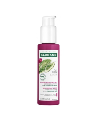 KLORANE Sérum Désaltérant au Figuier de Barbarie & Acide Hyaluronique Flacon pompe de 100 ml KLORANE Sérum Désaltérant au Figuier de Barbarie & Acide Hyaluronique Flacon pompe de 100 ml