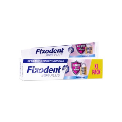 Fixodent Pro PLUS Crème Adhésive pour Prothèses anti particules + fixation forte Arôme frais Tube de 57 grammes Fixodent Pro PLUS Crème Adhésive pour Prothèses anti particules + fixation forte Arôme frais Tube de 57 grammes