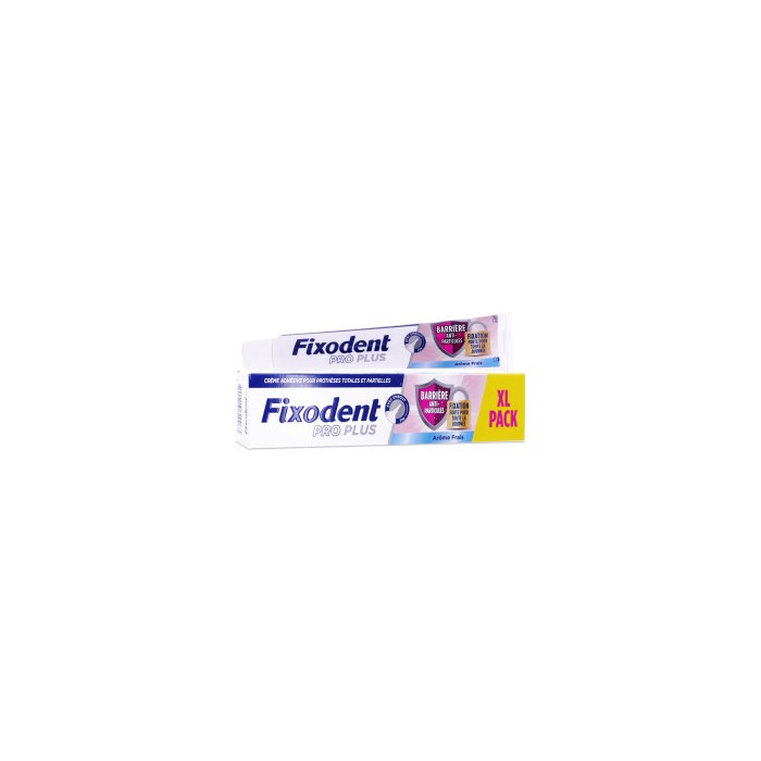 Fixodent Pro PLUS Crème Adhésive pour Prothèses anti particules + fixation forte Arôme frais Tube de 57 grammes Fixodent Pro PLUS Crème Adhésive pour Prothèses anti particules + fixation forte Arôme frais Tube de 57 grammes