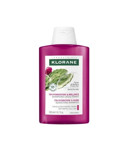 Klorane Shampoing Désaltérant au Figuier de Barbarie Flacon de 200 ml Klorane Shampoing Désaltérant au Figuier de Barbarie Flacon de 200 ml
