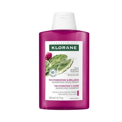 Klorane Shampoing Désaltérant au Figuier de Barbarie Flacon de 200 ml Klorane Shampoing Désaltérant au Figuier de Barbarie Flacon de 200 ml