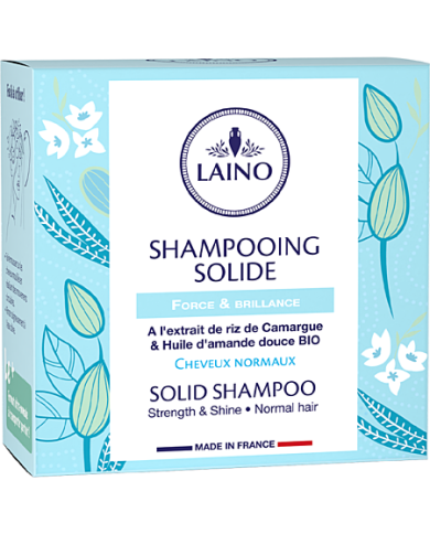 Laino Shampooing Solide Cheveux Normaux 60 grammes