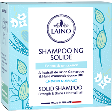 Laino Shampooing Solide Cheveux Normaux 60 grammes