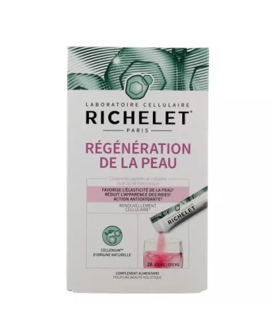 Richelet Régénération de la Peau Boite de 28 sticks Richelet Régénération de la Peau Boite de 28 sticks
