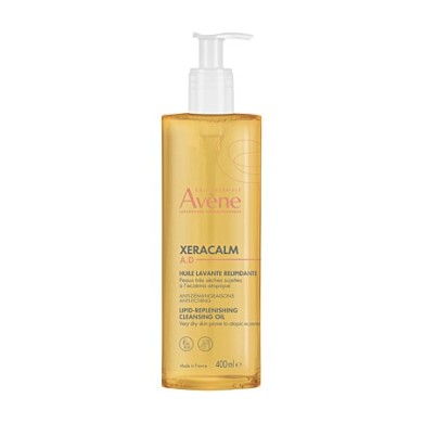 AVENE XeraCalm AD Huile lavante relipidante Flacon pompe de 400 ml AVENE XeraCalm AD Huile lavante relipidante Flacon pompe de 400 ml