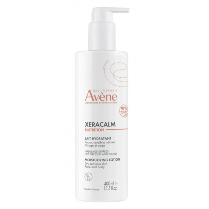 AVÈNE XERACALM NUTRITION - Lait Hydratant - Visage et Corps - Peaux Sensibles et Sèches Flacon pompe de 400ml AVÈNE XERACALM NUTRITION - Lait Hydratant - Visage et Corps - Peaux Sensibles et Sèches Flacon pompe de 400ml