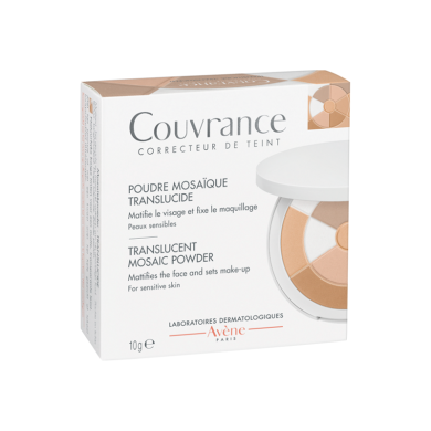 AVENE COUVRANCE Poudre compacte mosaïque translucide  9g AVENE COUVRANCE Poudre compacte mosaïque translucide  9g