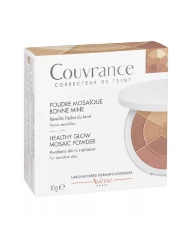 AVENE COUVRANCE Poudre compacte mosaïque Bonne mine 9g AVENE COUVRANCE Poudre compacte mosaïque Bonne mine 9g