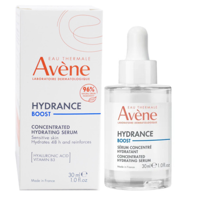 AVENE HYDRANCE BOOST Sérum concentré hydratant Flacon d 30 ml AVENE HYDRANCE BOOST Sérum concentré hydratant Flacon d 30 ml