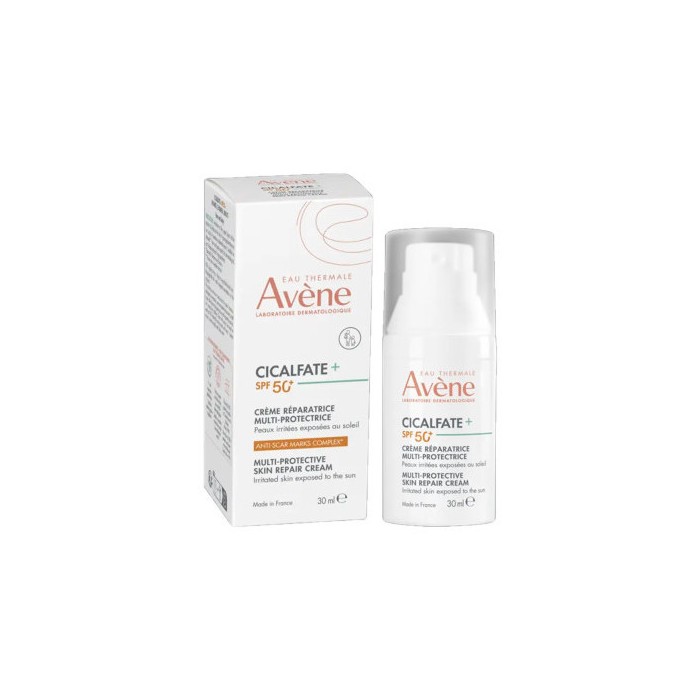 AVENE Cicalfate + Crème réparatrice multiprotectrice SPF 50+ Tube de 30 ml