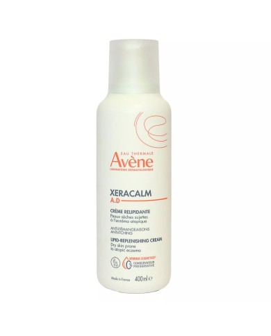AVENE XERACALM A.D Crème relipidante Flacon de 400 ml AVENE XERACALM A.D Crème relipidante Flacon de 400 ml