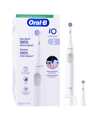 Oral b IO 2  Brosse à Dents Electrique Blanche