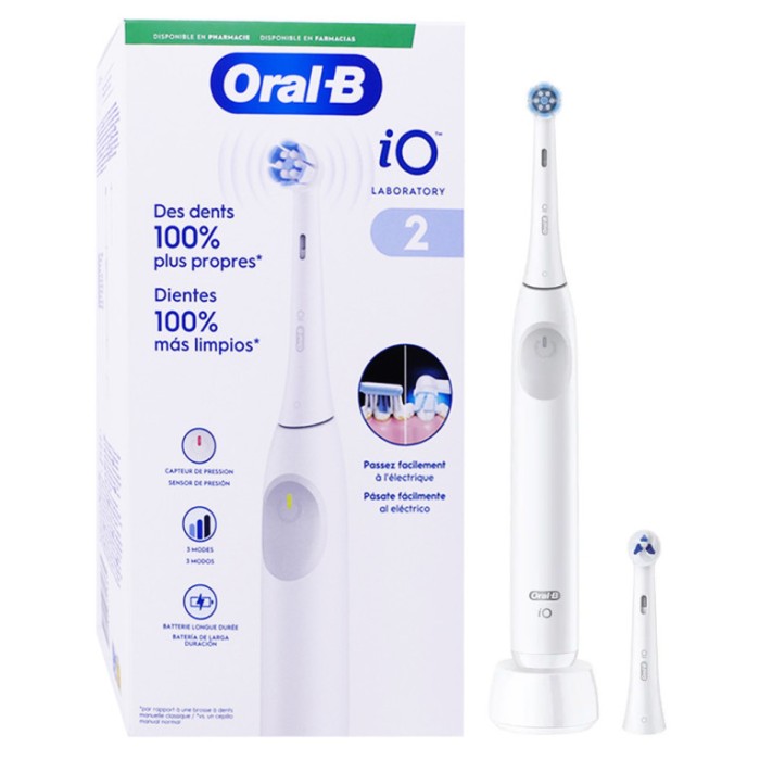 Oral b IO 2  Brosse à Dents Electrique Blanche
