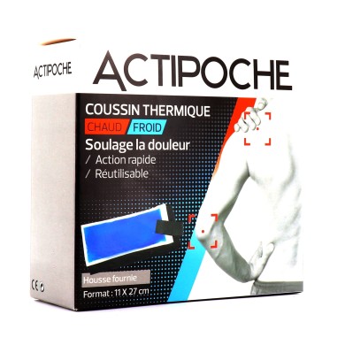 ACTIPOCHE Coussin thermique contre la douleur 11 X 27 cm ACTIPOCHE Coussin thermique contre la douleur 11 X 27 cm