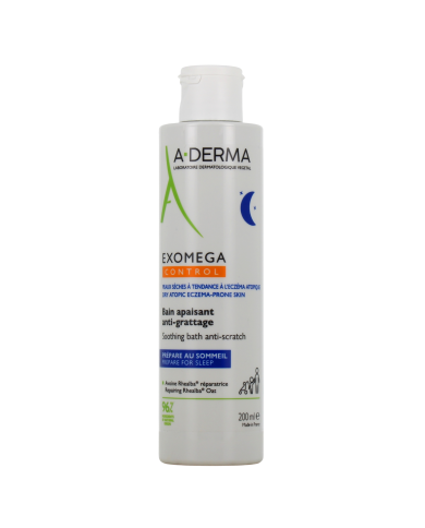 ADERMA EXOMEGA CONTROL Bain apaisant anti-grattage Flacon de 200 ml