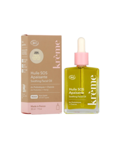 Krème Huile SOS Apaisante Flacon de 30 ml Krème Huile SOS Apaisante Flacon de 30 ml