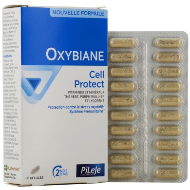 Pileje Oxybiane Cell Protect BOite de 60 gélules