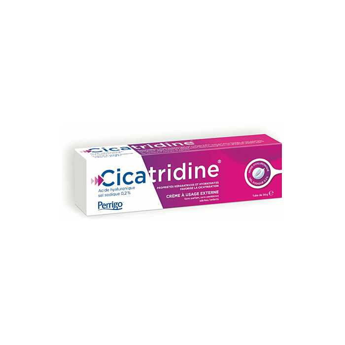 CICATRIDINE Crème Acide Hyaluronique Tube de 30 Grammes
