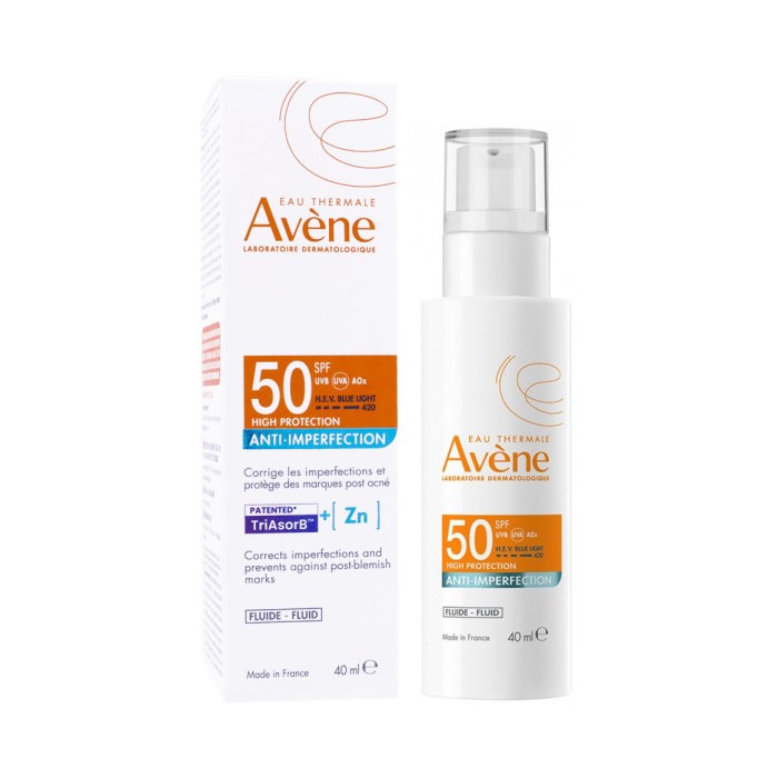 AVENE FLUIDE ANTI-IMPERFECTION SPF50 TUBE DE 40 ML