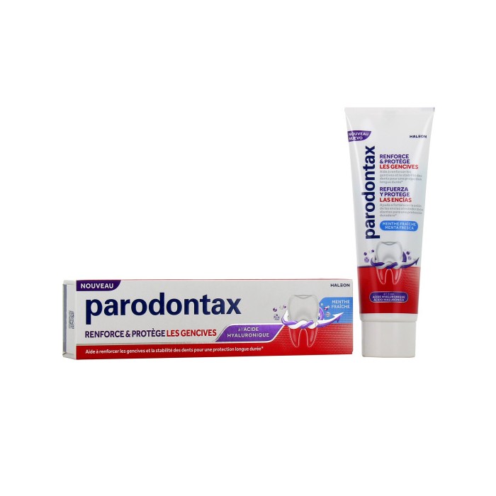 Parodontax Renforce et Protège Dentifrice à l'acide hyaluronique Tube de 75 ml